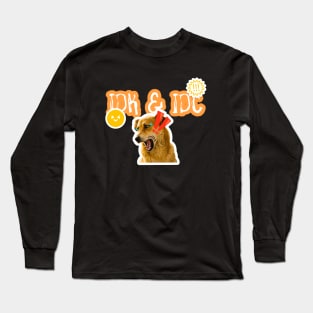 Funny dog meme Long Sleeve T-Shirt